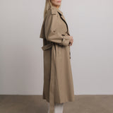 Philippe Trench Coat in Beige