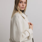 Georgia Coat in Ivory