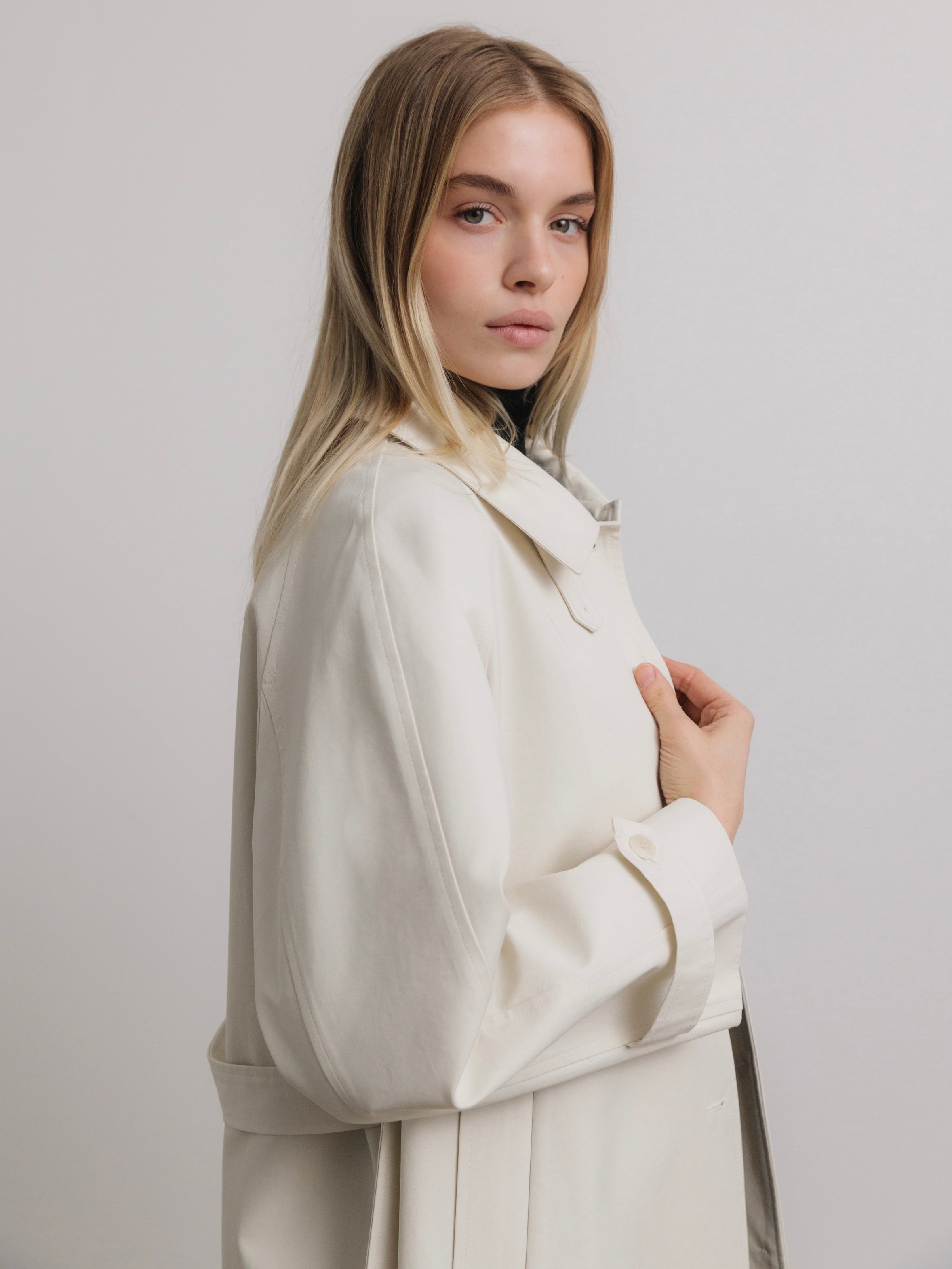 Georgia Coat in Ivory