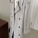 Sloane Trench Coat in Stone