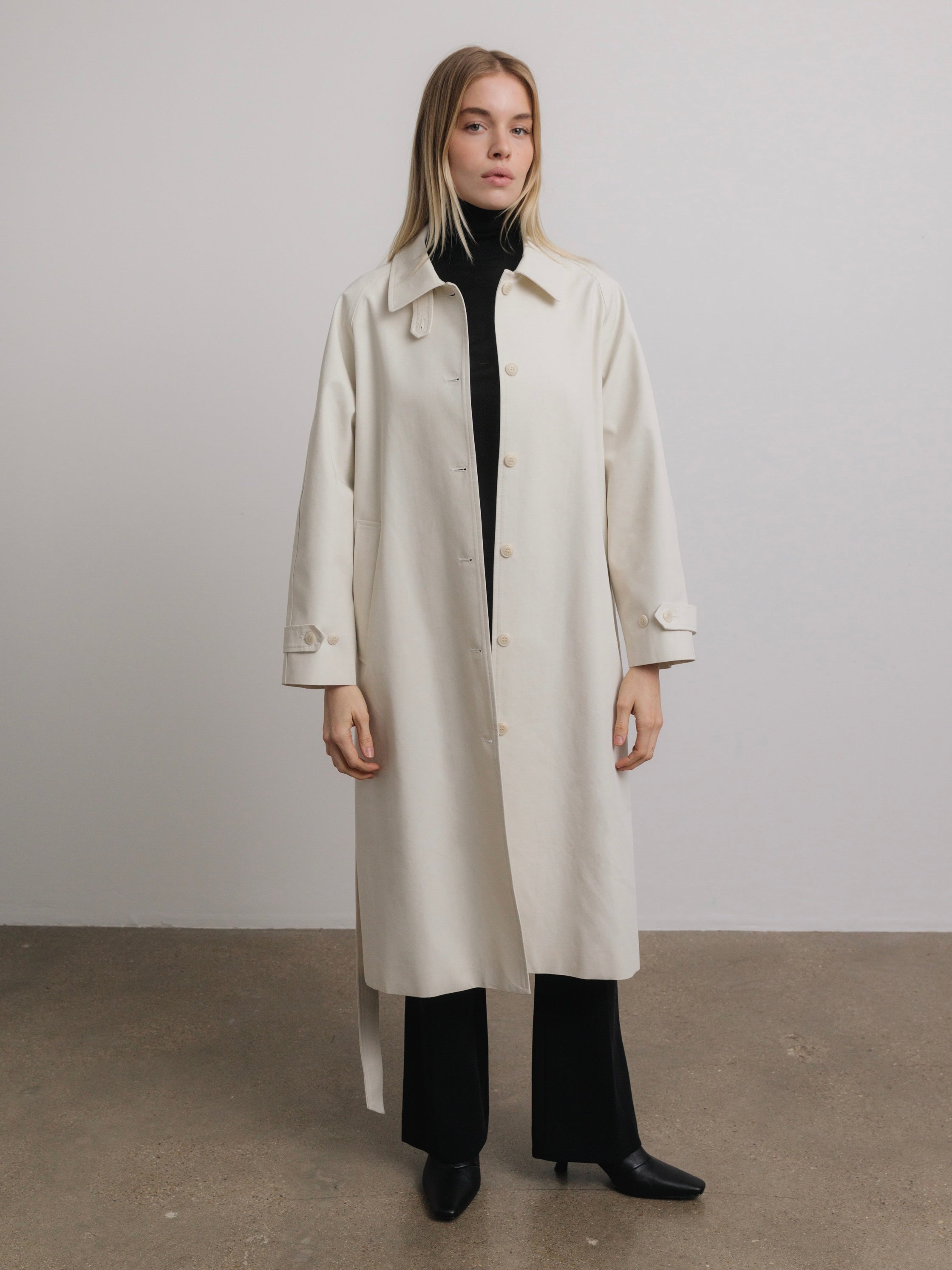 Georgia Coat in Ivory