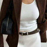 Rhone Faux Suede Jacket in Coffee