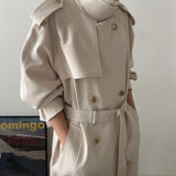 RESTOCK Penelope Trench Coat in Cream