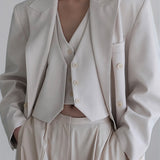 Gemma Double Breasted Coat in Eggshell