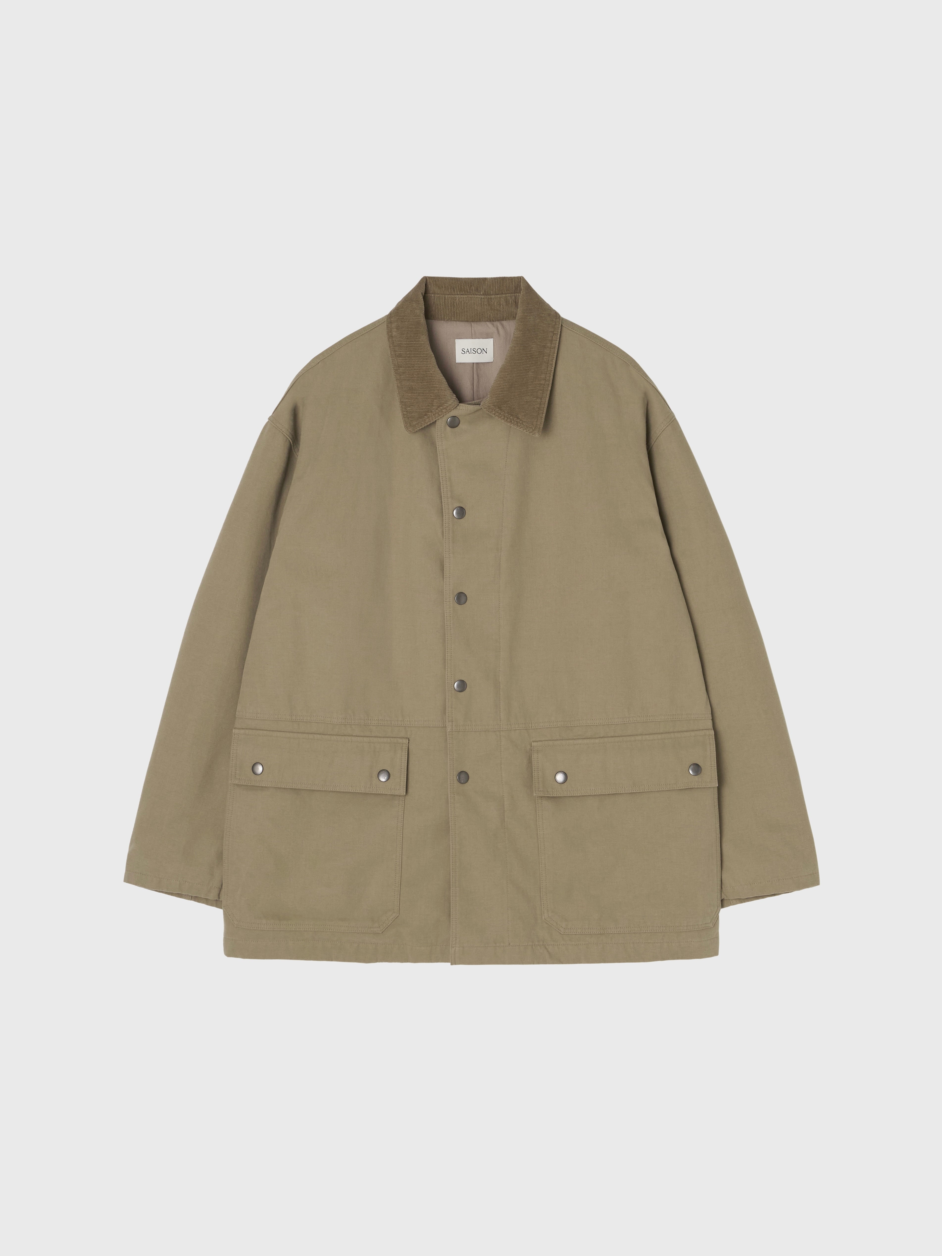 Jodie Barn Jacket in Beige