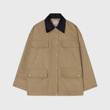 Harlow Barn Jacket in Beige