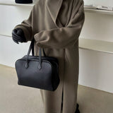 Wren Funnel Neck Wool Coat in Taupe