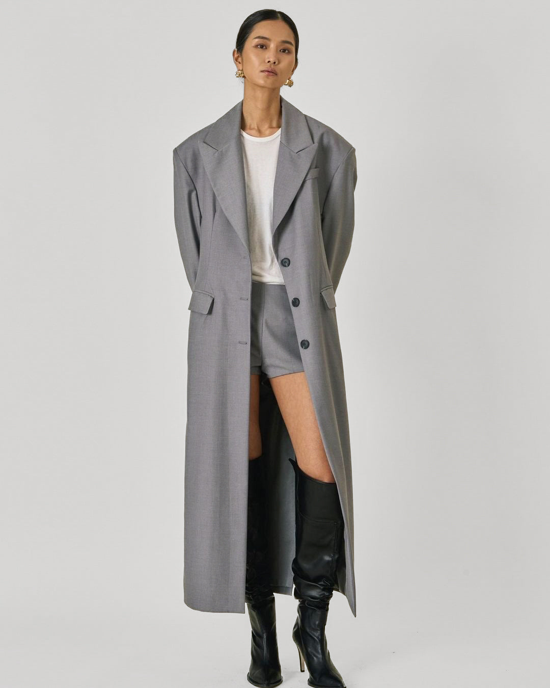 Genevieve Coat in Grey