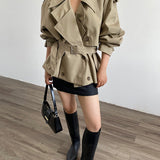 Rumi Short Trench Coat