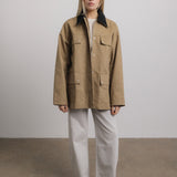Harlow Barn Jacket in Beige
