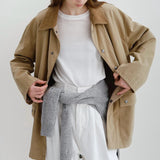 Jodie Barn Jacket in Beige