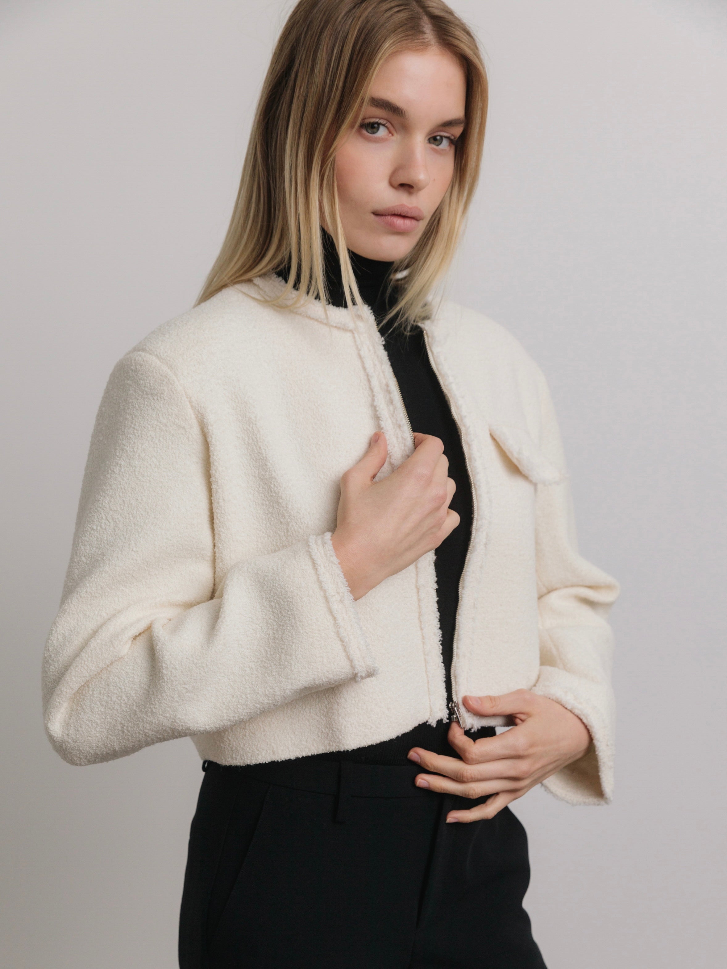 Rowan Wool Boucle Jacket