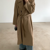 Harriet Trench Coat in Dark Beige