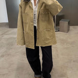Asta Workwear Jacket in Beige