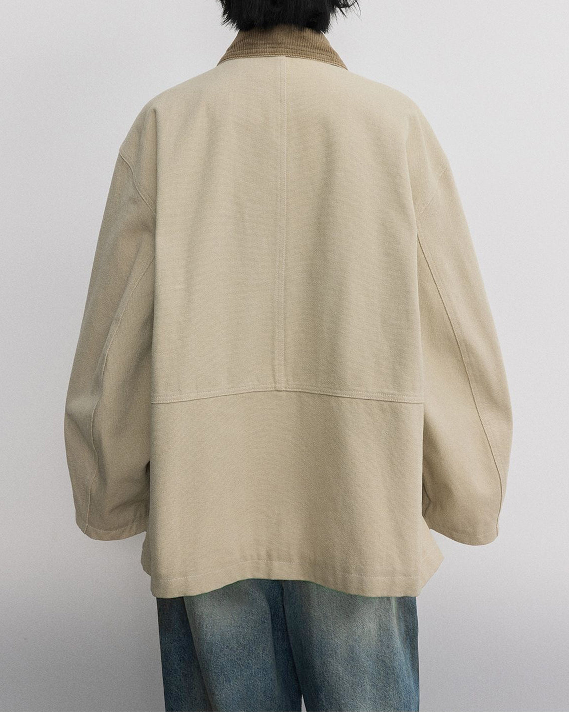 NO SEASON WASHABLEWOOL BLOUSON (1 BLACK): STUDIOUS: MENS