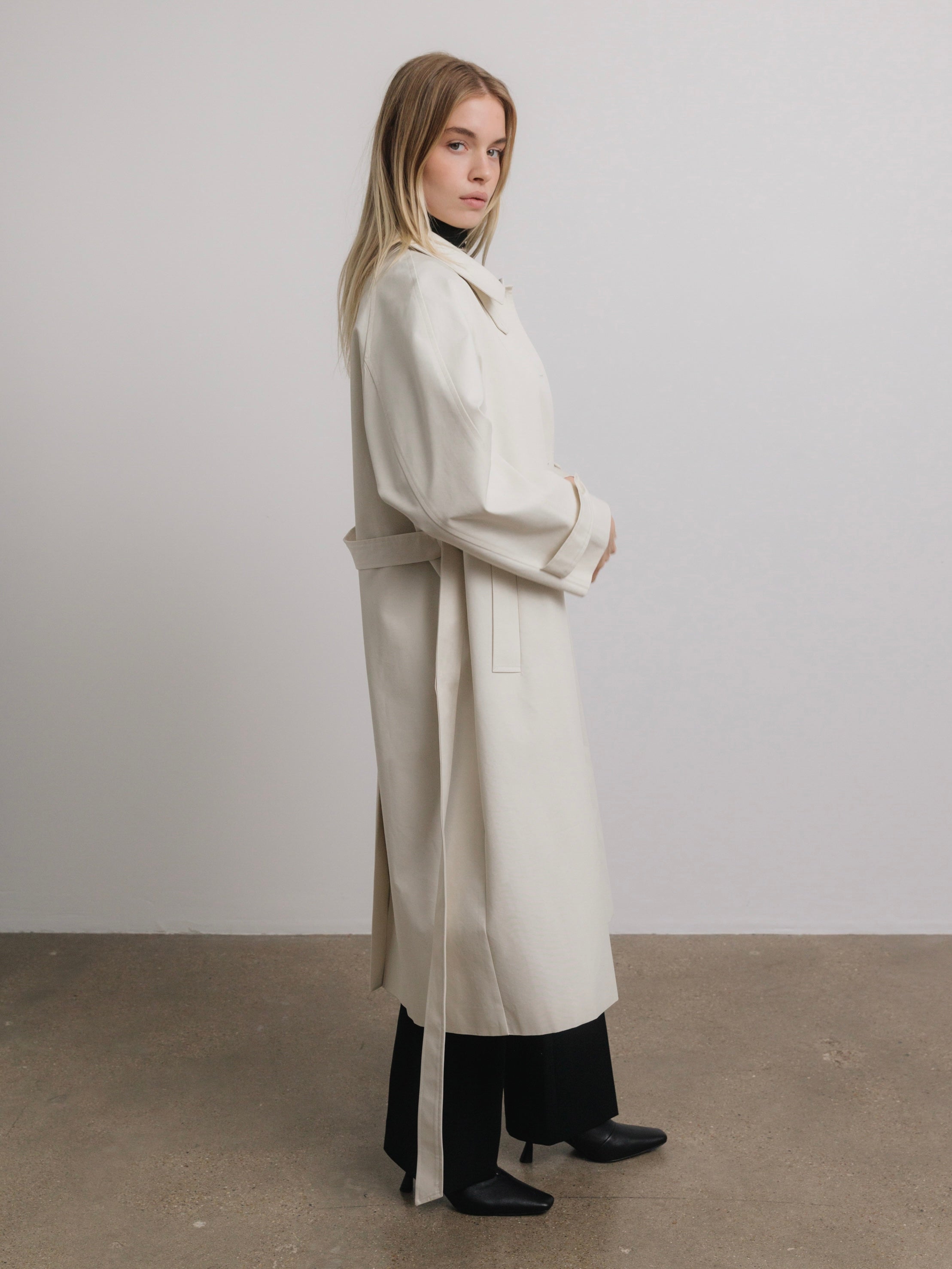 Georgia Coat in Ivory