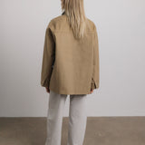 Harlow Barn Jacket in Beige