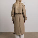Philippe Trench Coat in Beige
