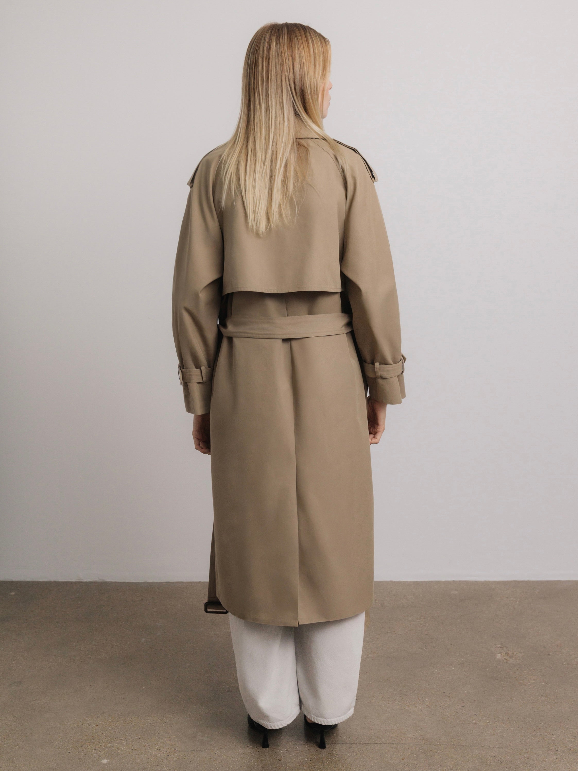 Philippe Trench Coat in Beige