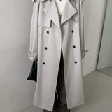 Sloane Trench Coat in Stone