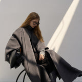 Willa Wool Coat in Charcoal