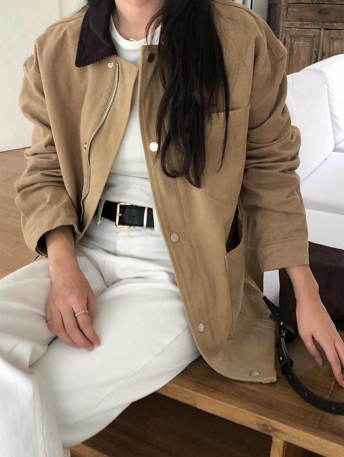 Byrne Barn Jacket in Tan