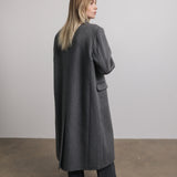 Cosette Oversized Wool Coat in Grey