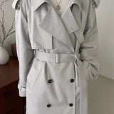 Sloane Trench Coat in Stone
