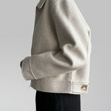 Esme Cropped Wool Jacket