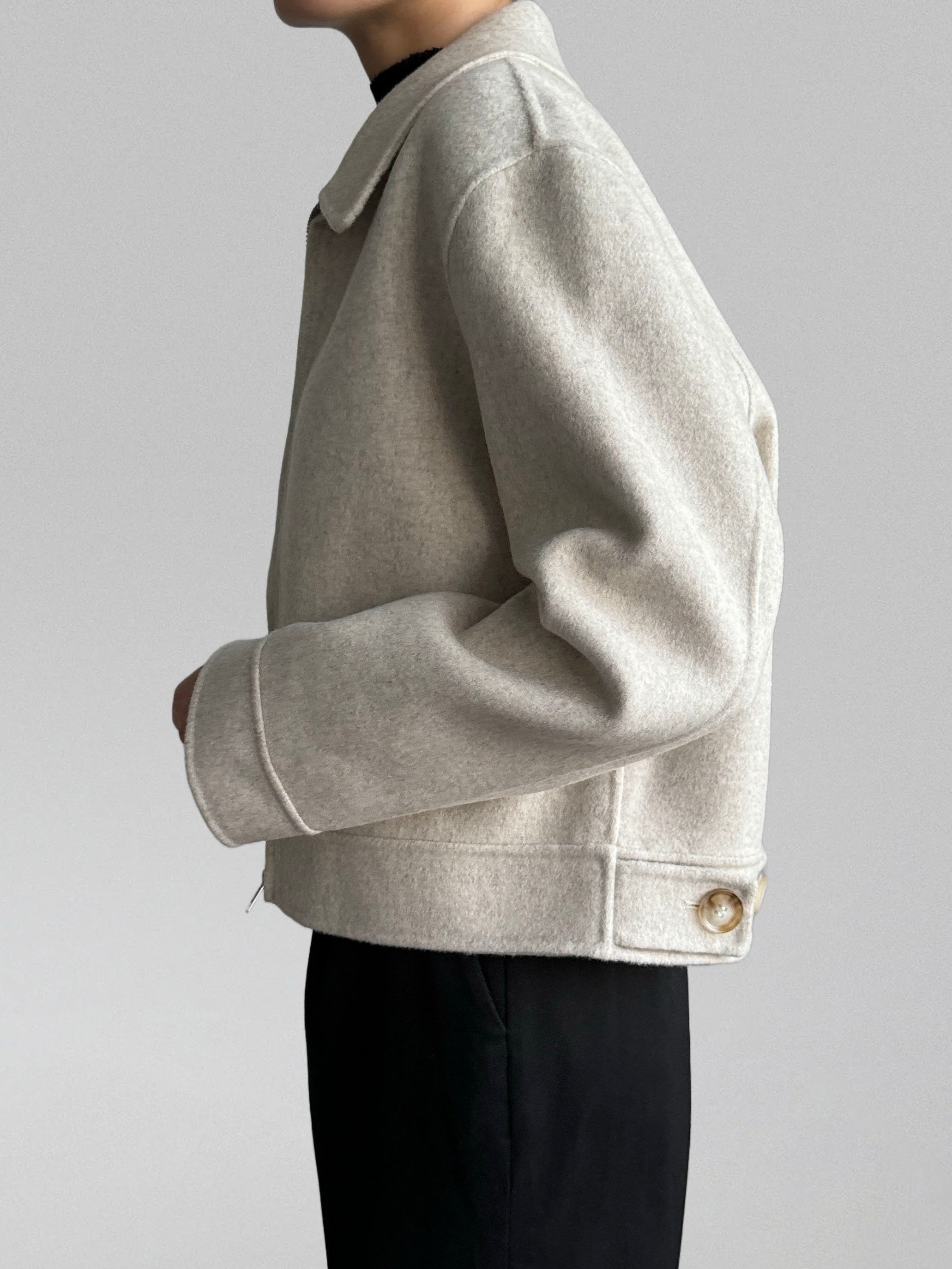 Esme Cropped Wool Jacket