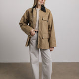 Harlow Barn Jacket in Beige