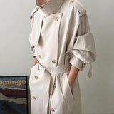 RESTOCK Penelope Trench Coat in Cream