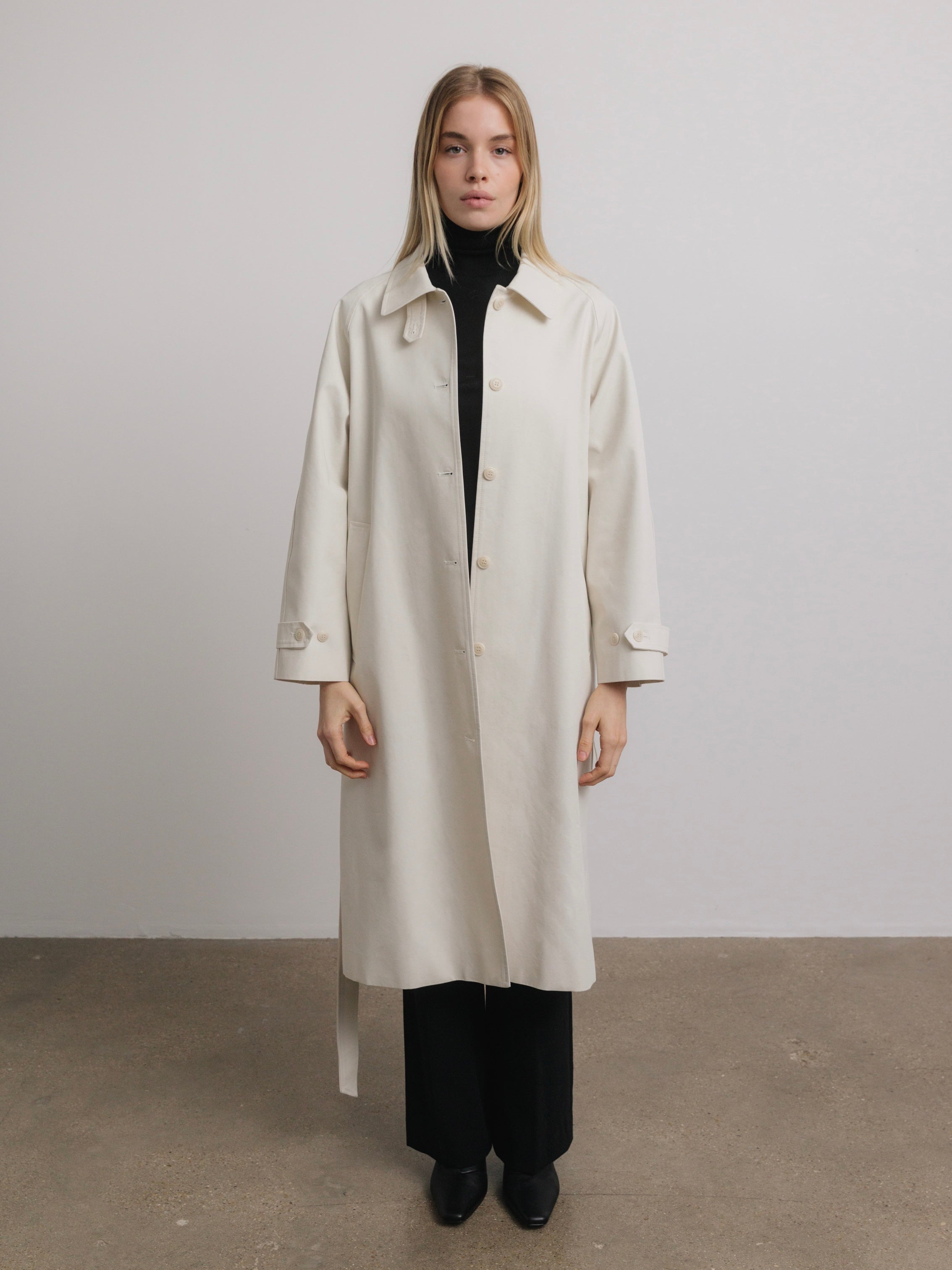 Georgia Coat in Ivory