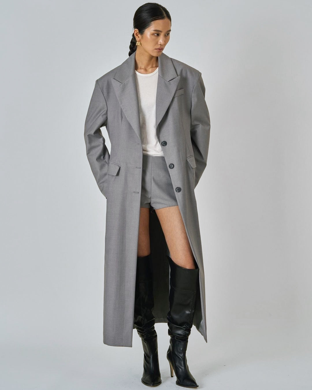 Genevieve Coat in Grey