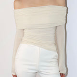 Josefine Knit Top in Buttermilk