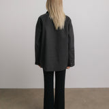 Harlow Barn Jacket in Charcoal