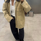 Asta Workwear Jacket in Beige