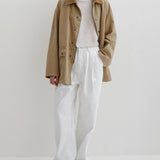 Jodie Barn Jacket in Beige