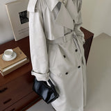 Sloane Trench Coat in Stone