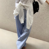 Quinn Relaxed Seersucker Pant
