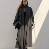 Willa Wool Coat in Charcoal