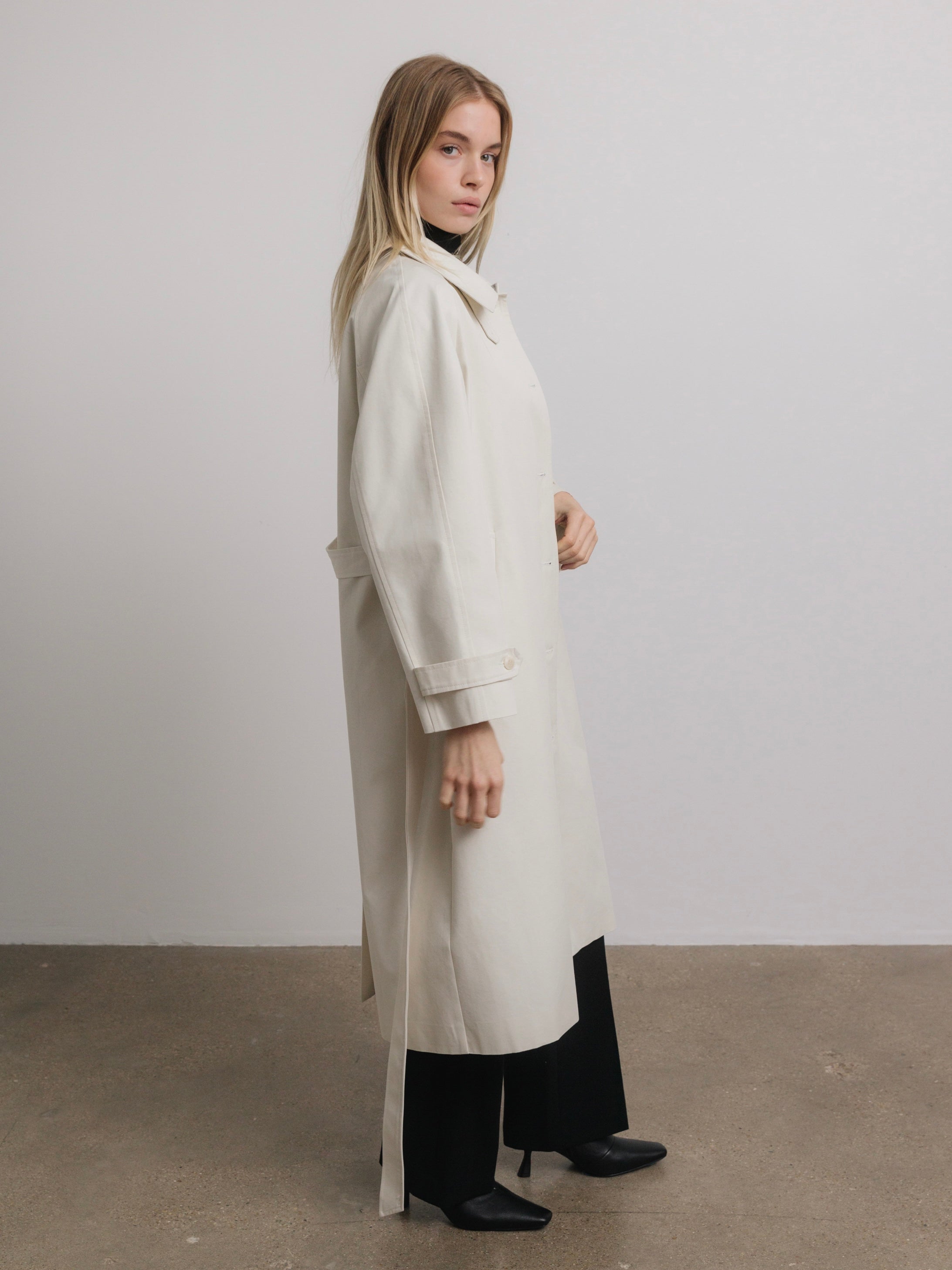 Georgia Coat in Ivory