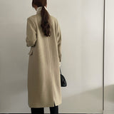 Athena Alpaca Coat in Vanilla