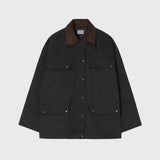 Harlow Barn Jacket in Charcoal