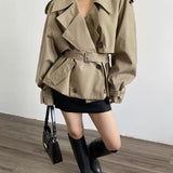 Rumi Short Trench Coat