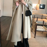 Maren Wool Cape in Ecru