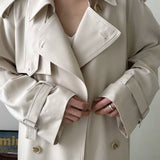 RESTOCK Penelope Trench Coat in Cream