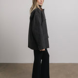 Harlow Barn Jacket in Charcoal