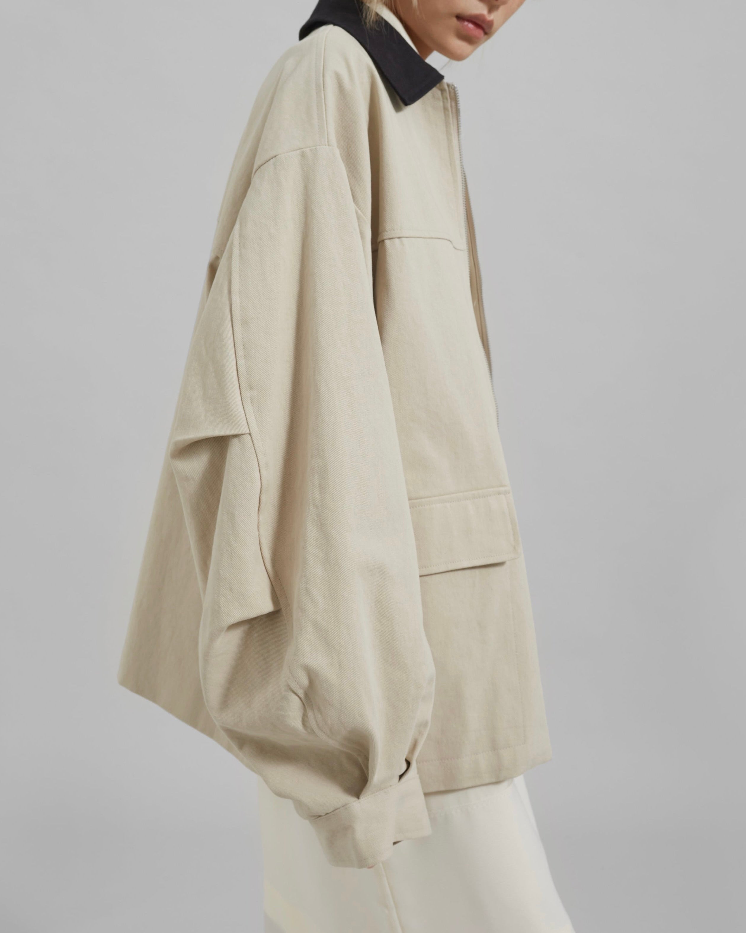 BESTSELLER Claudie Barn Jacket in Ecru