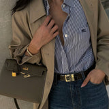 Kristen Trench Coat in Beige